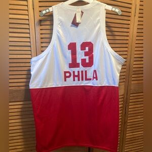 Vintage #13Wilt Chamberlain Mitchell/Ness Hardwood Classics 65-66 Phila Jersey